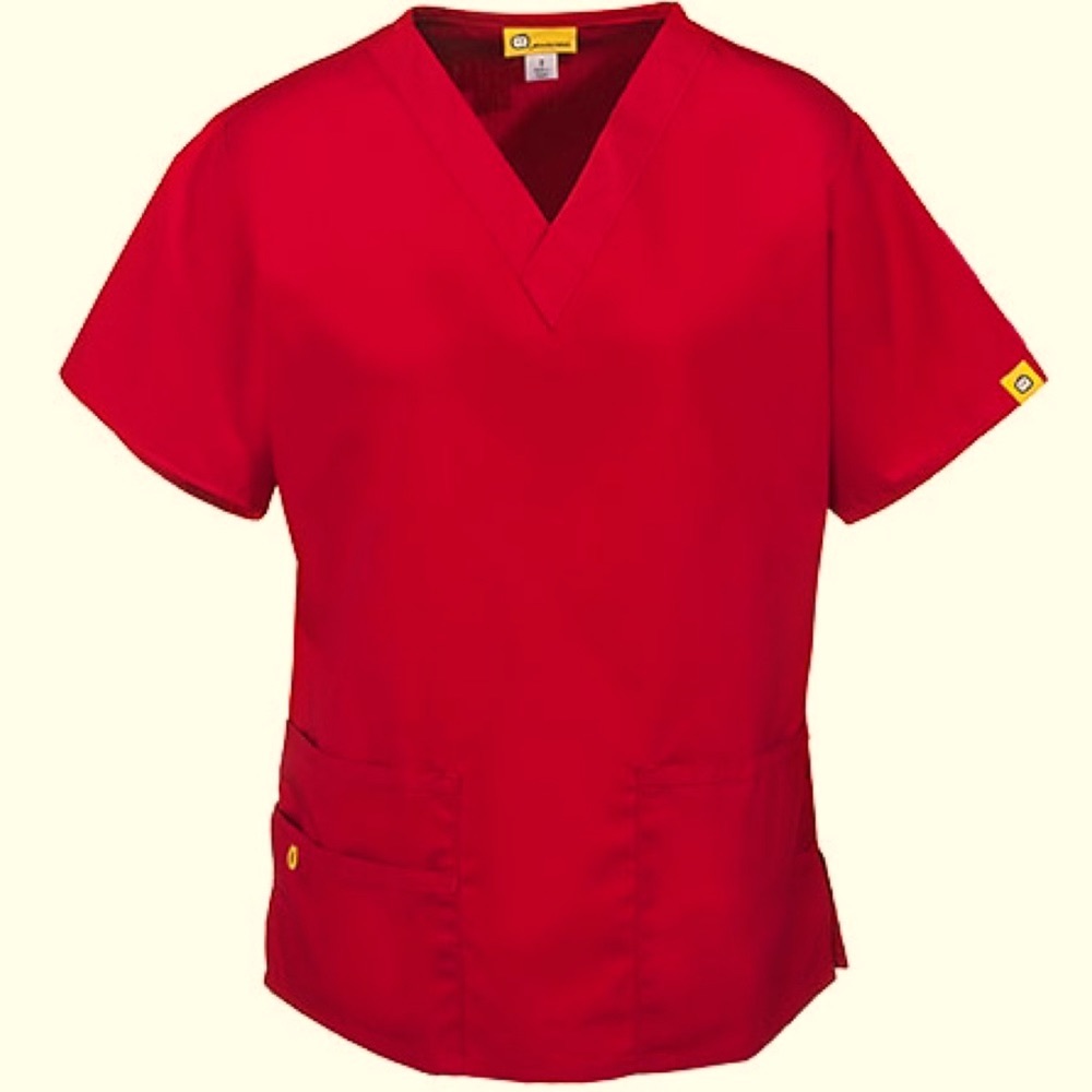 >>>SOLD<<< WonderWink Red Scrub